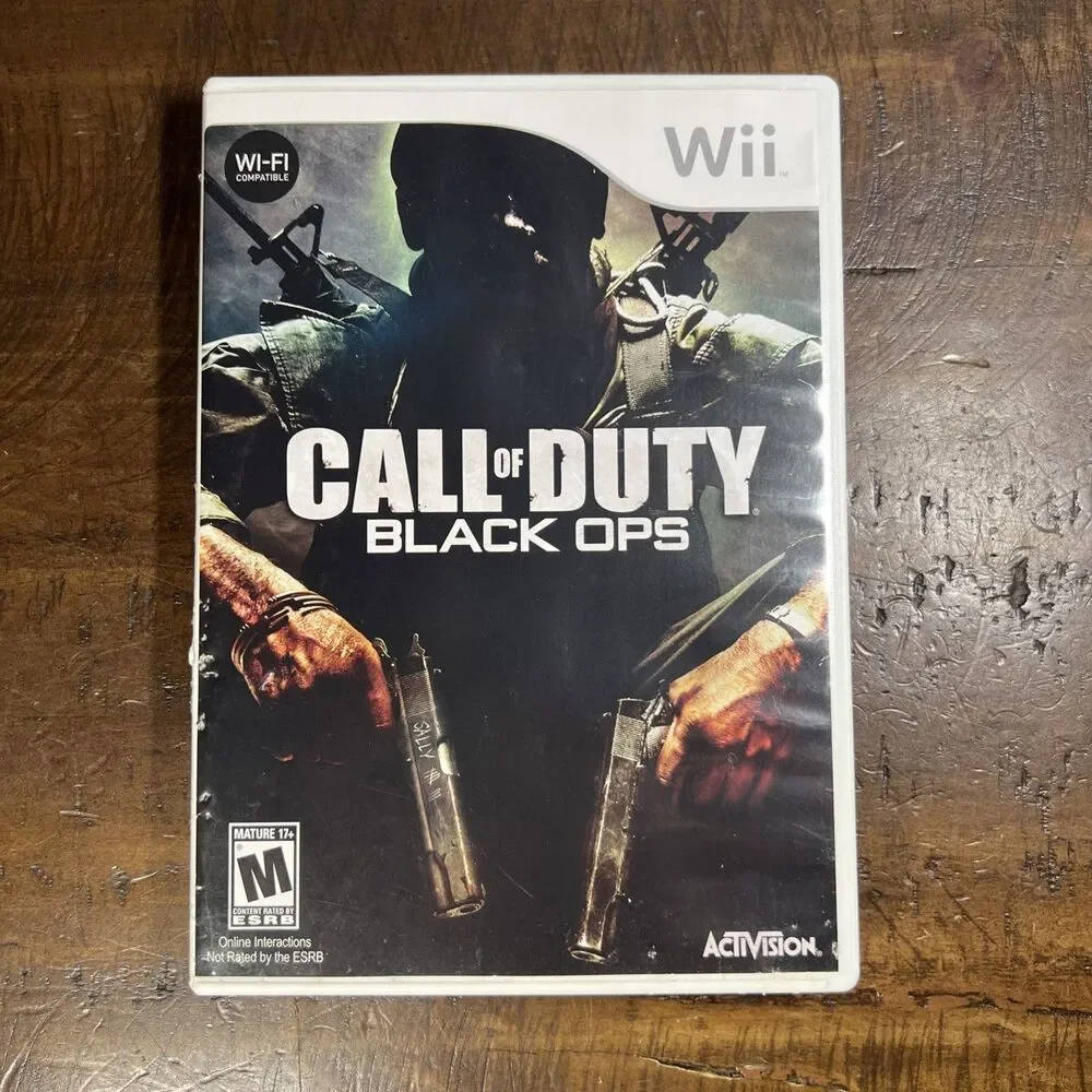 Call of Duty: Black Ops (Nintendo Wii) CIB Tested (Excellent Disc)
